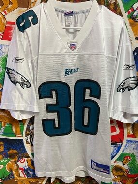 Vintage Philadelphia Eagles Brian Westbrook Football Jersey